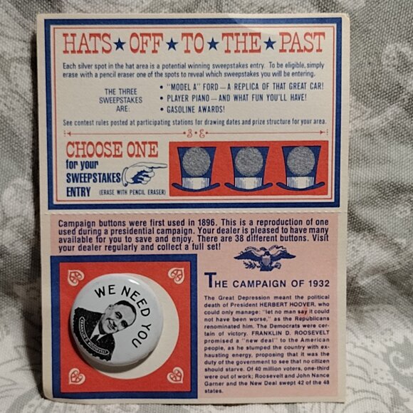 Hats Off To The Past - The Campaign of 1932 - Picture 2 of 5